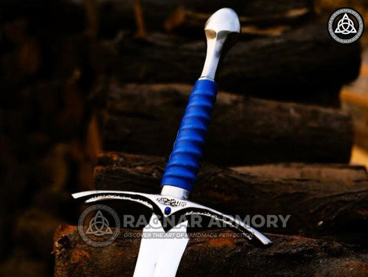 RA-103 Sword of Glamdring the Elvenking Long Sword, Battle Ready Sword, Custom Handmade Sword, Gift For Him, Gift For Men, Christmas Gift, Easter Gift - Ragnar Armory