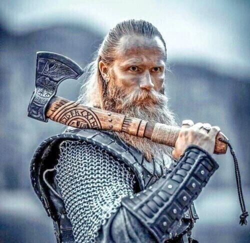 RA-19 Handmade Viking Axe, Valhalla axe, bearded axe, Valhalla Viking, throwing axe, Gift for Men, Easter Gift, Christmas Gift - Ragnar Armory